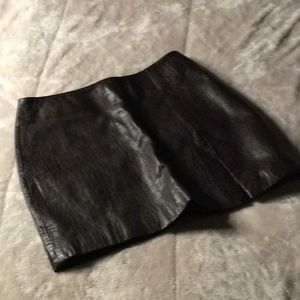 Wilson’s leather skirt